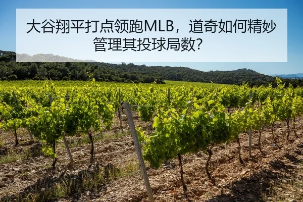 大谷翔平打点领跑MLB，道奇如何精妙管理其投球局数？